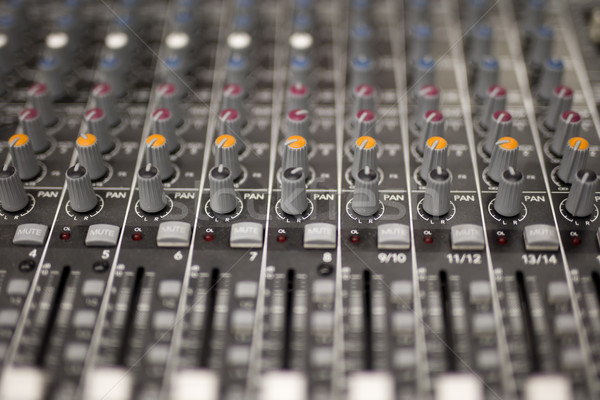 Mixing console Stock photo © boggy