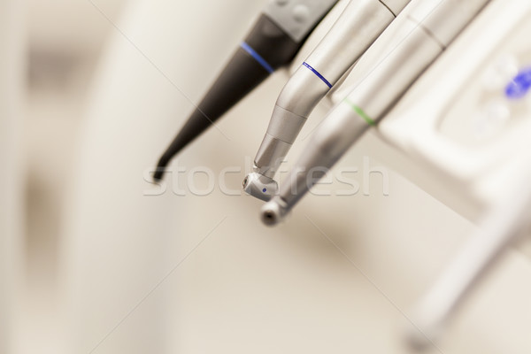 Fogorvosi rendelő iroda kórház gyógyszer acél tiszta Stock fotó © boggy