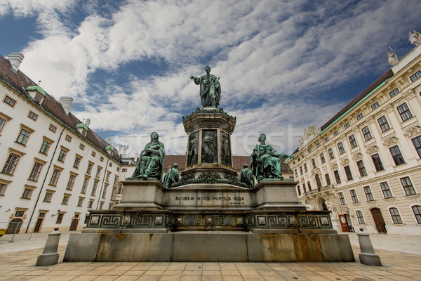 Császár Ausztria Bécs olasz szobrász épület Stock fotó © boggy