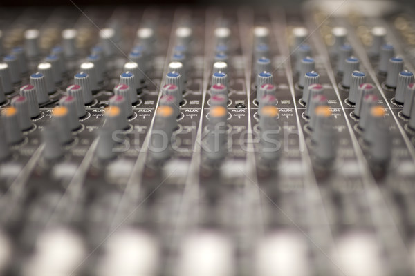 Mixing console Stock photo © boggy