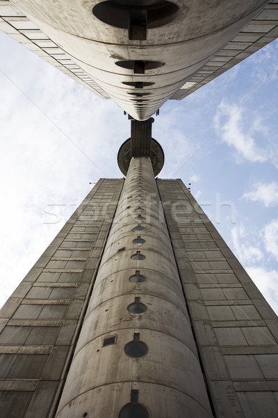 Urban concrete building Stock photo © boggy