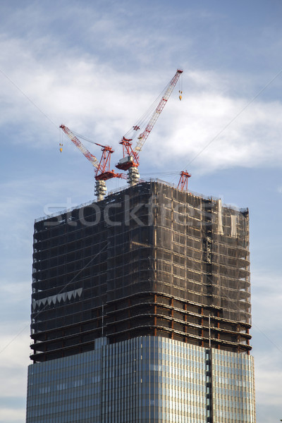 Clădirilor construcţie Tokyo Japonia vedere constructii Imagine de stoc © boggy