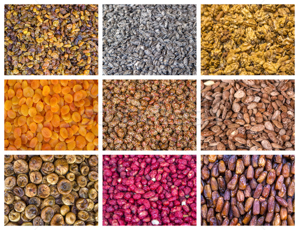 Dry food on the market Stock photo © boggy