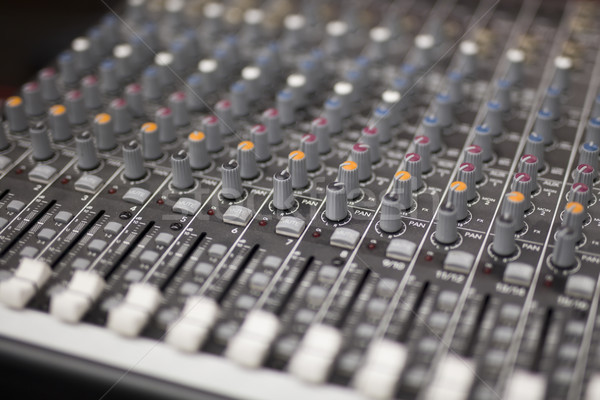 Mixing console Stock photo © boggy