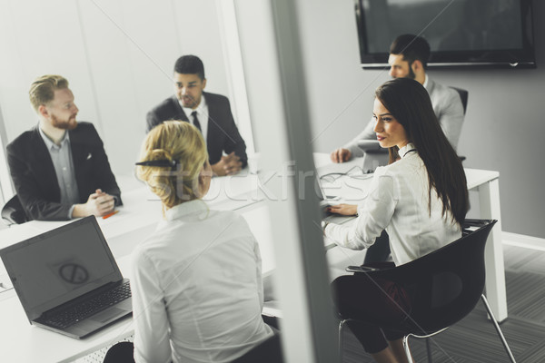 Teamworking Stock photo © boggy