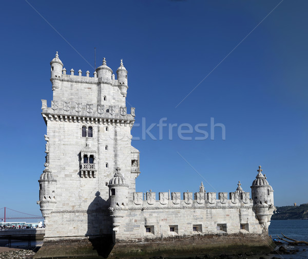 Lisboa Portugal agua edificio océano río Foto stock © boggy