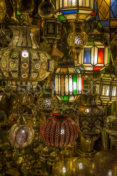 Oriental lamps Stock photo © boggy