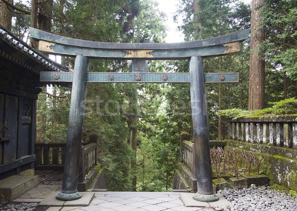 Tempio Giappone dettaglio culto architettura japanese Foto d'archivio © boggy