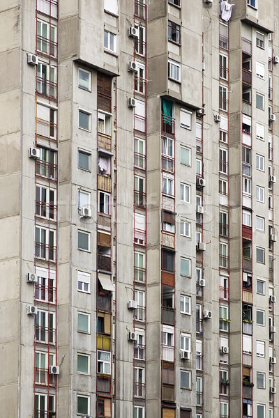 Urbaine concrètes bâtiment détail ville [[stock_photo]] © boggy