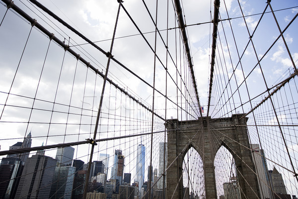 Ponte New York Stati Uniti dettaglio view Foto d'archivio © boggy