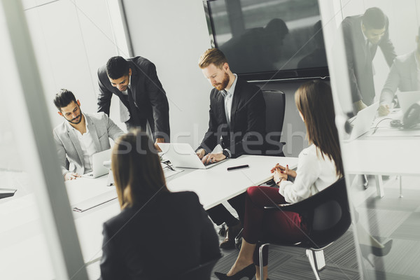 Teamworking Stock photo © boggy