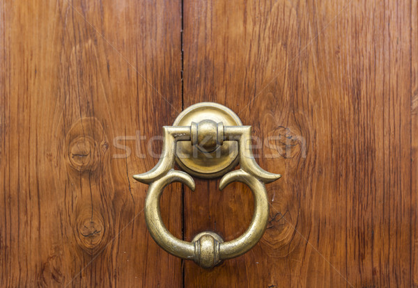 [[stock_photo]]: Détail · vintage · porte · FLORENCE · Italie · maison