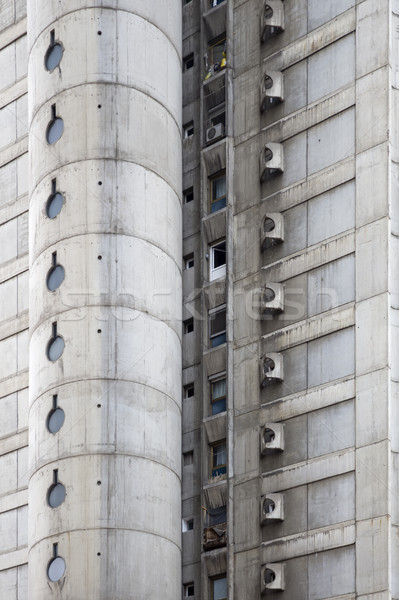 Urban concrete building Stock photo © boggy