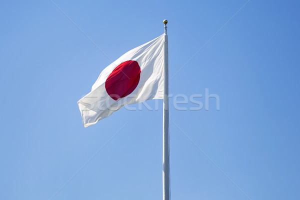 Japanese flag Stock photo © boggy