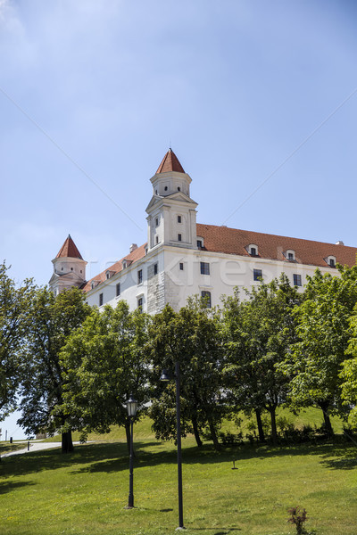 ブラチスラバ 城 スロバキア 表示 建物 風景 ストックフォト © boggy