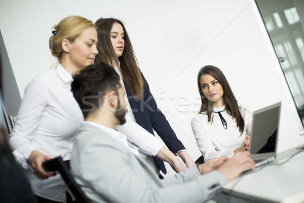 Teamworking Stock photo © boggy