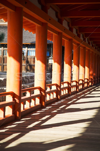 Itsukushima Shrine at Miyajima island, Japan Stock photo © boggy