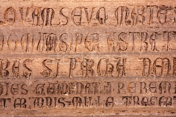 Antica script costruzione design sfondo lettera Foto d'archivio © boggy