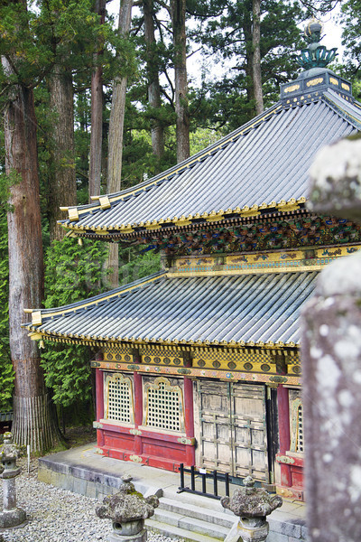 Szentély Japán kilátás épület építészet Ázsia Stock fotó © boggy