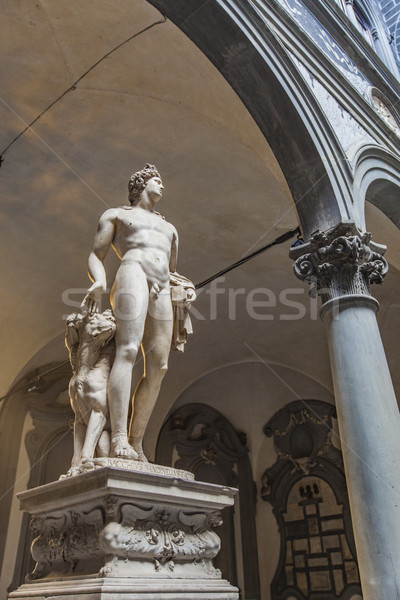 Palazzo Medici Riccardi in Florence, Italy Stock photo © boggy