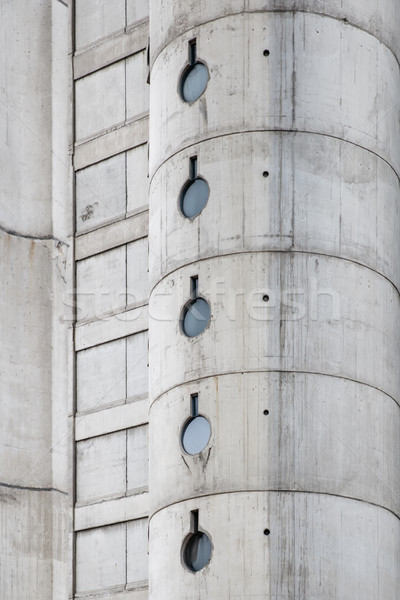 Urban concrete building Stock photo © boggy