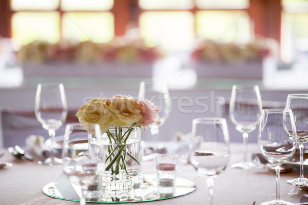 Wedding decoration Stock photo © boggy