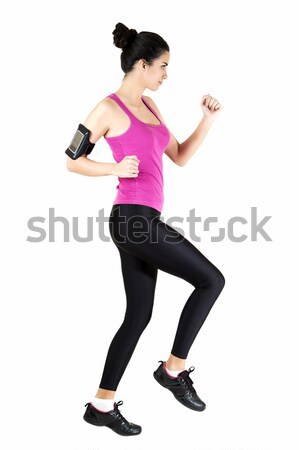 Young woman exercising Stock photo © boggy