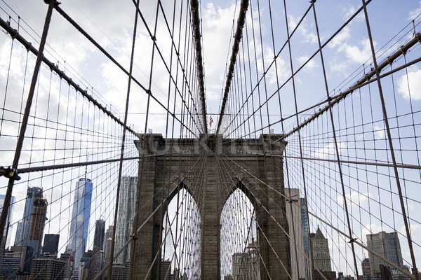 Ponte New York Stati Uniti dettaglio view Foto d'archivio © boggy