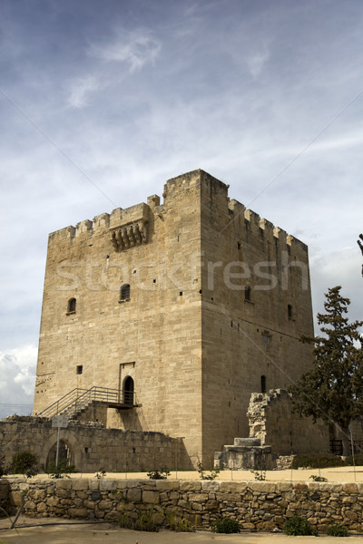 Stock photo: Kolossi castle on Cyprus