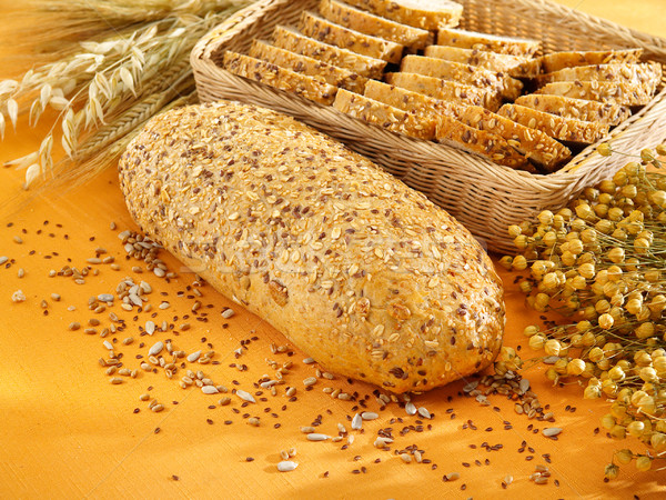 Pane grano tavola colazione Foto d'archivio © bogumil
