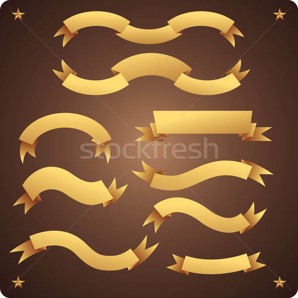Scrolls set 02
 Stock photo © bonathos
