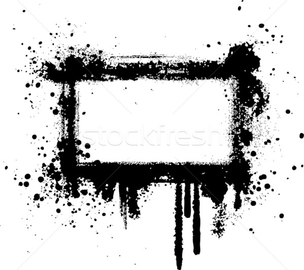 Stock foto: Grunge · Rahmen · Grafik · Tropfen · Flecken · abstrakten