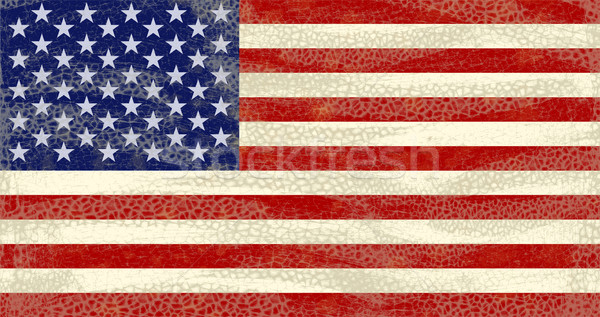 Grunge USA Flag	 Stock photo © bonathos