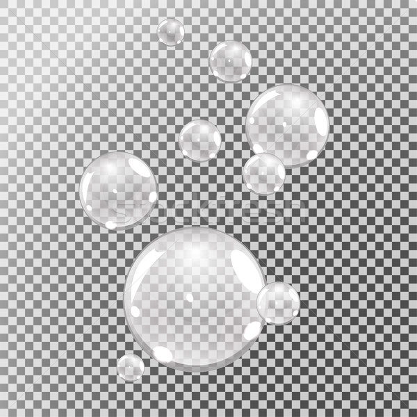 水中 泡 セット 水 透明な ベクトル ストックフォト © BoogieMan
