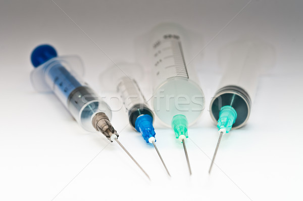 Tűk különböző egészség kórház gyógyszer drogok Stock fotó © Borissos