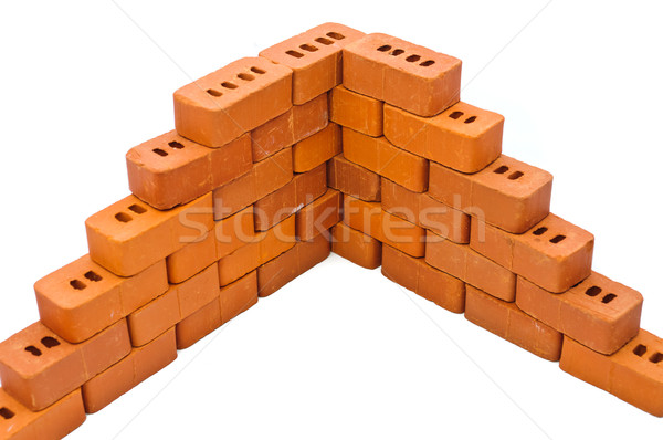 Small bricks for construction Stock photo © Borissos