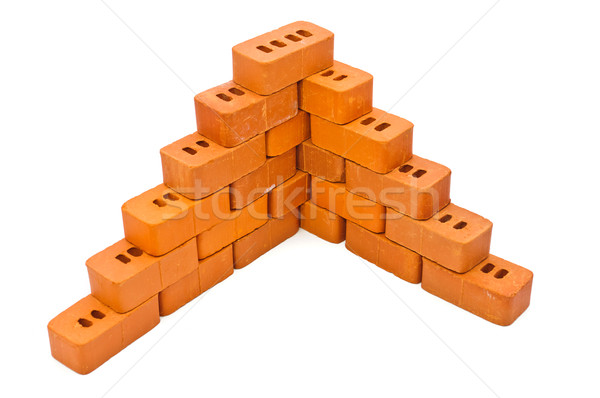 Small bricks for construction Stock photo © Borissos