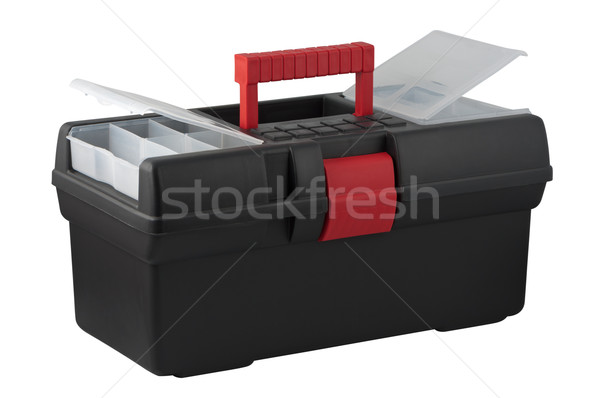 Tool box with compartments for small items in a cover. Stock photo © borysshevchuk
