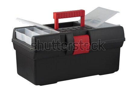 Plastic tool box. Stock photo © borysshevchuk