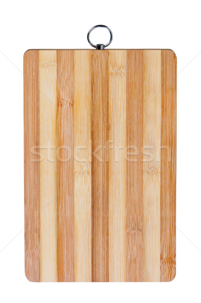 Cutting board with a metal ring Stock photo © borysshevchuk