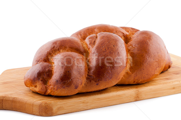 Brood rollen witbrood witte voedsel achtergrond Stockfoto © borysshevchuk