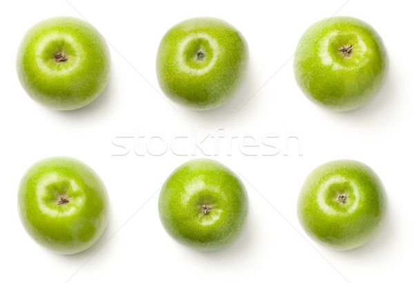 Green Apples Isolated on White Background Stock photo © Bozena_Fulawka