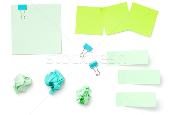 Post Briefbogen isoliert weiß Pastell Farben Stock foto © Bozena_Fulawka