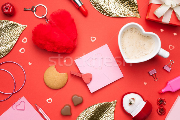 Valentines Day Background Stock photo © Bozena_Fulawka