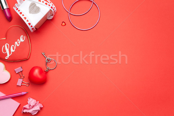 Stock photo: Valentines Day Background