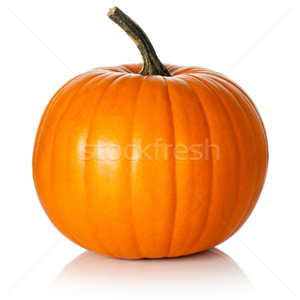 Foto stock: Calabaza · blanco · frescos · naranja · fondo · planta