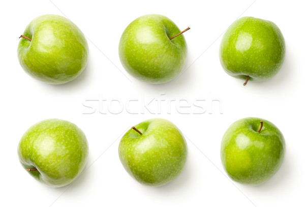 Green Apples Isolated on White Background Stock photo © Bozena_Fulawka