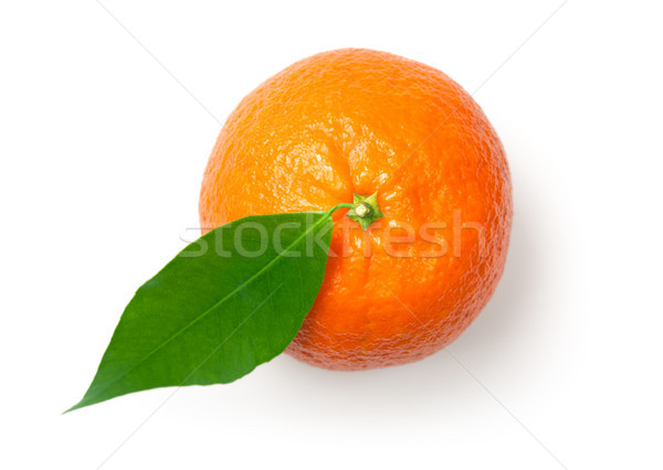 Mandarine Isolated on White Background Stock photo © Bozena_Fulawka