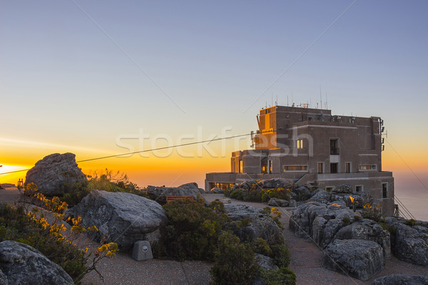 Cable Car Station At Top of Table Mountain 3 Stock photo © bradleyvdw