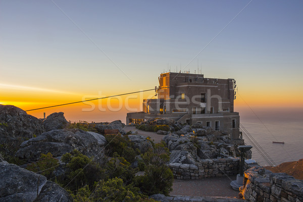 Cable Car Station At Top of Table Mountain 2 Stock photo © bradleyvdw